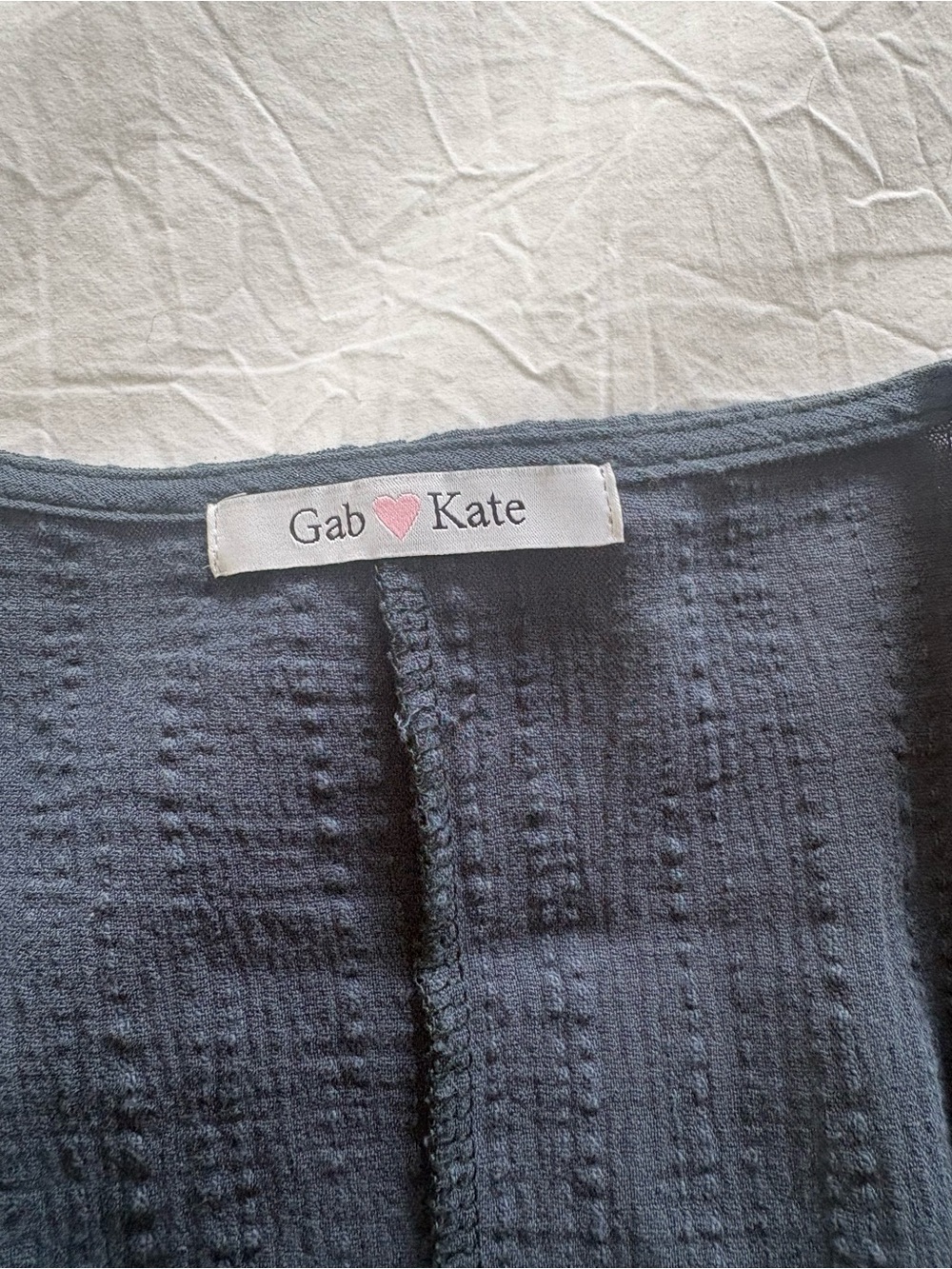 Gab Kate Textured Two-Piece Set - Picture 4 of 6